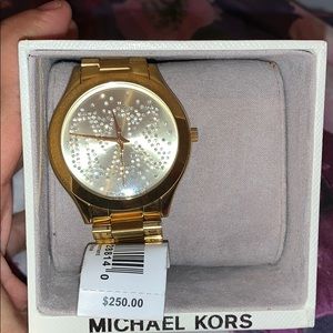 Golden Michael Kors Watch
